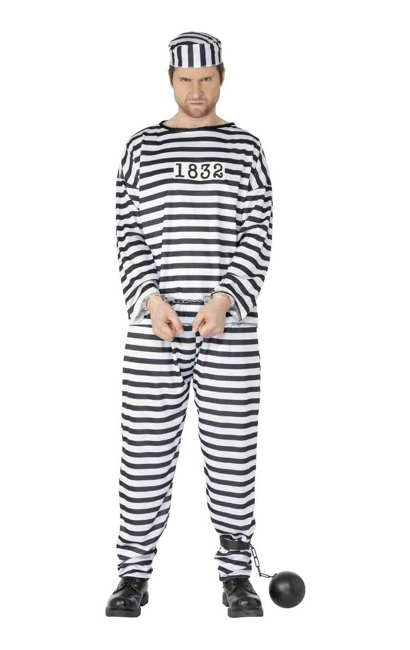 Adult Budget Convict Costume