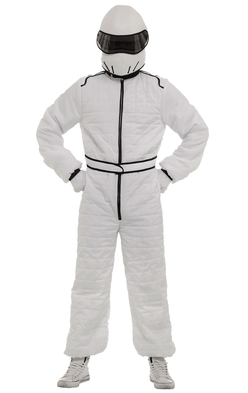 Mens The Stig Top Gear Costume