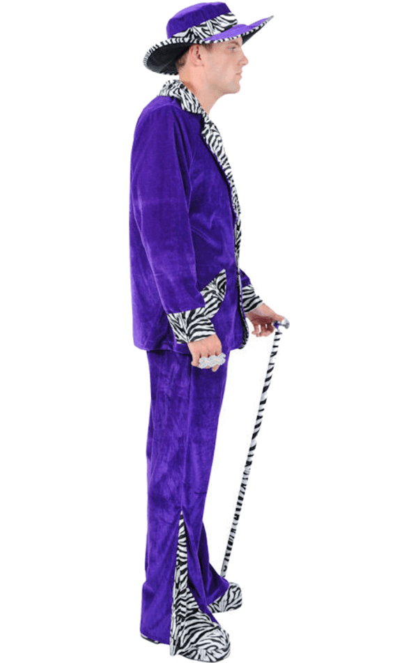 Adult Purple Pimp Costume