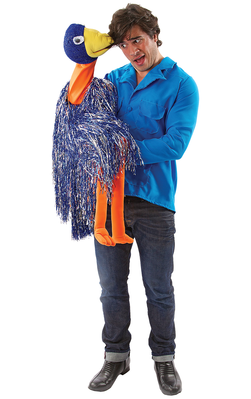 Mens Rod and Emu Costume