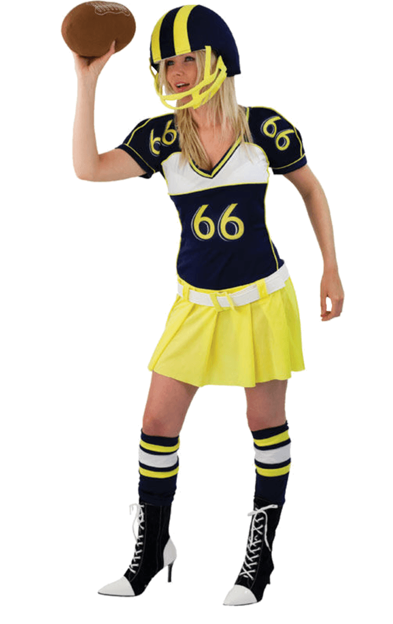 Womens American Football Costume