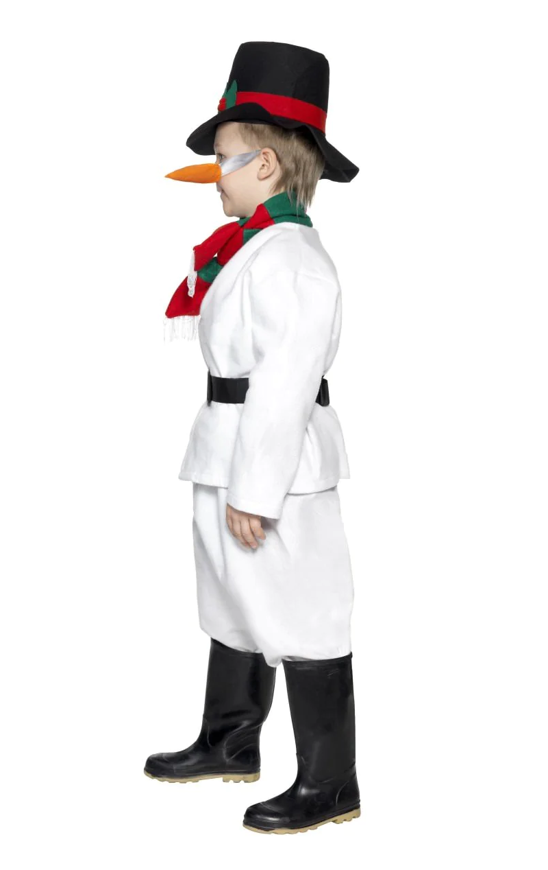 Kids Mr Snowman Costume