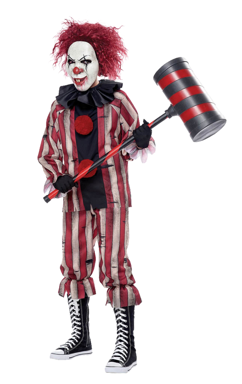 Boys Nightmare Clown Halloween Costume