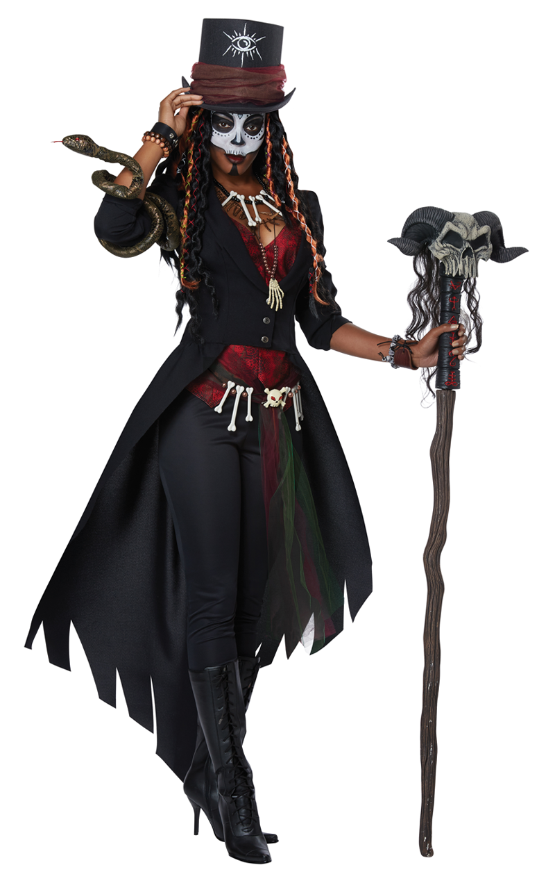 Womens Voodoo Magic Halloween Costume