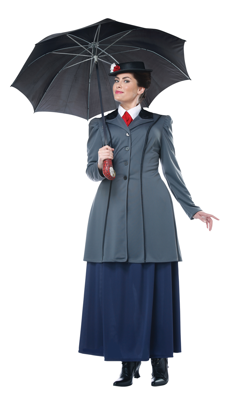 Womens Mary Poppins Plus Size Costume