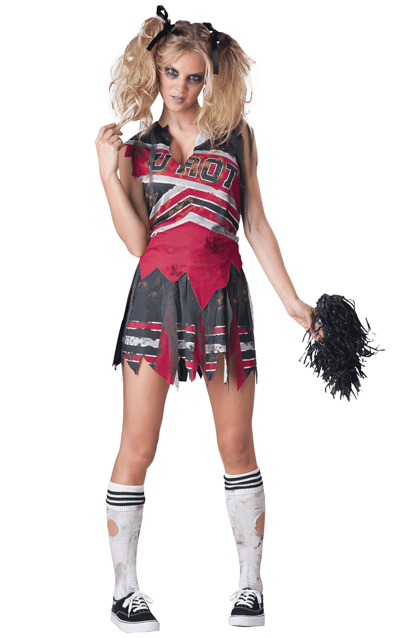 Womens Spiritless Cheerleader Costume