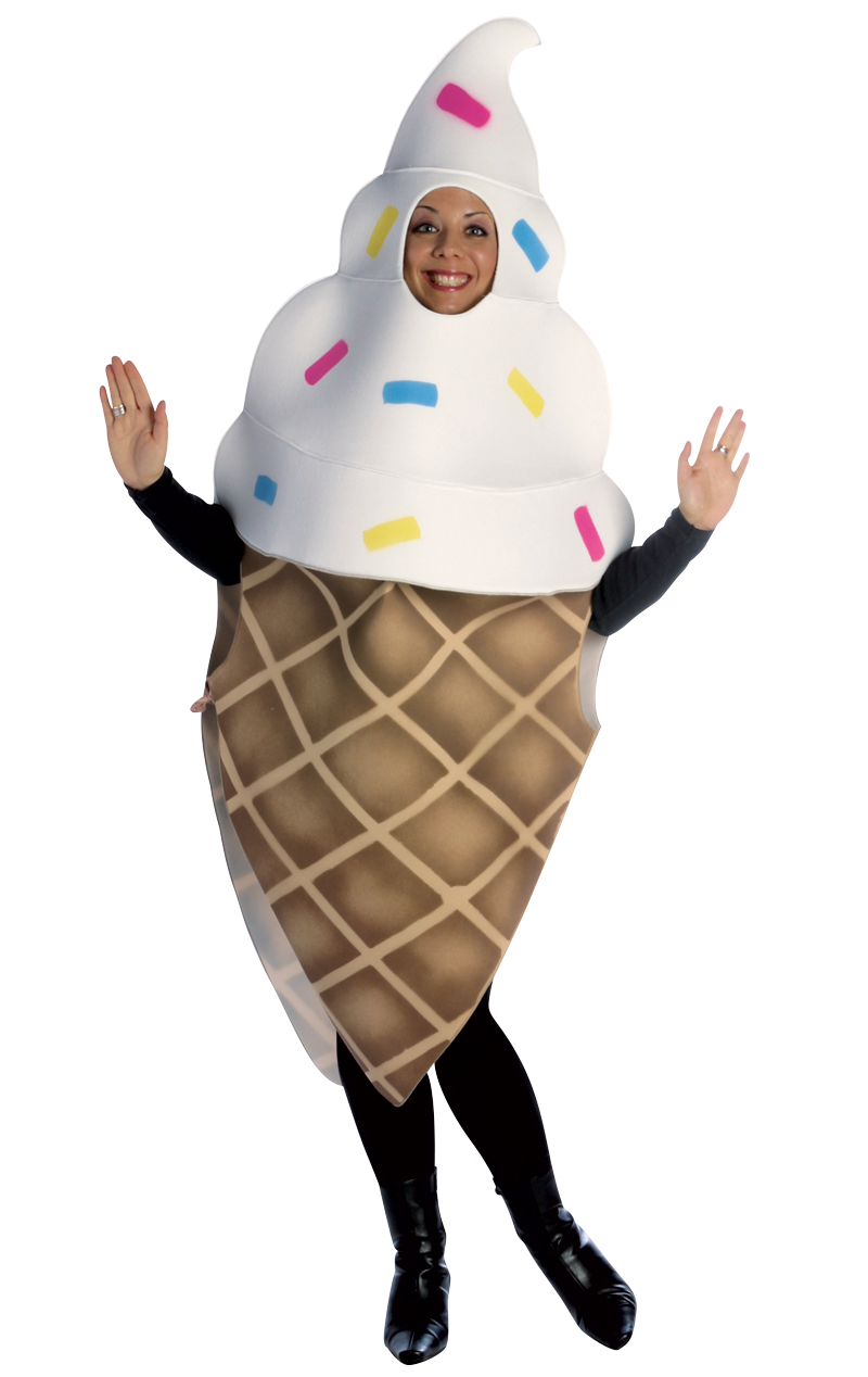 Adult Ice Cream Cone Costume