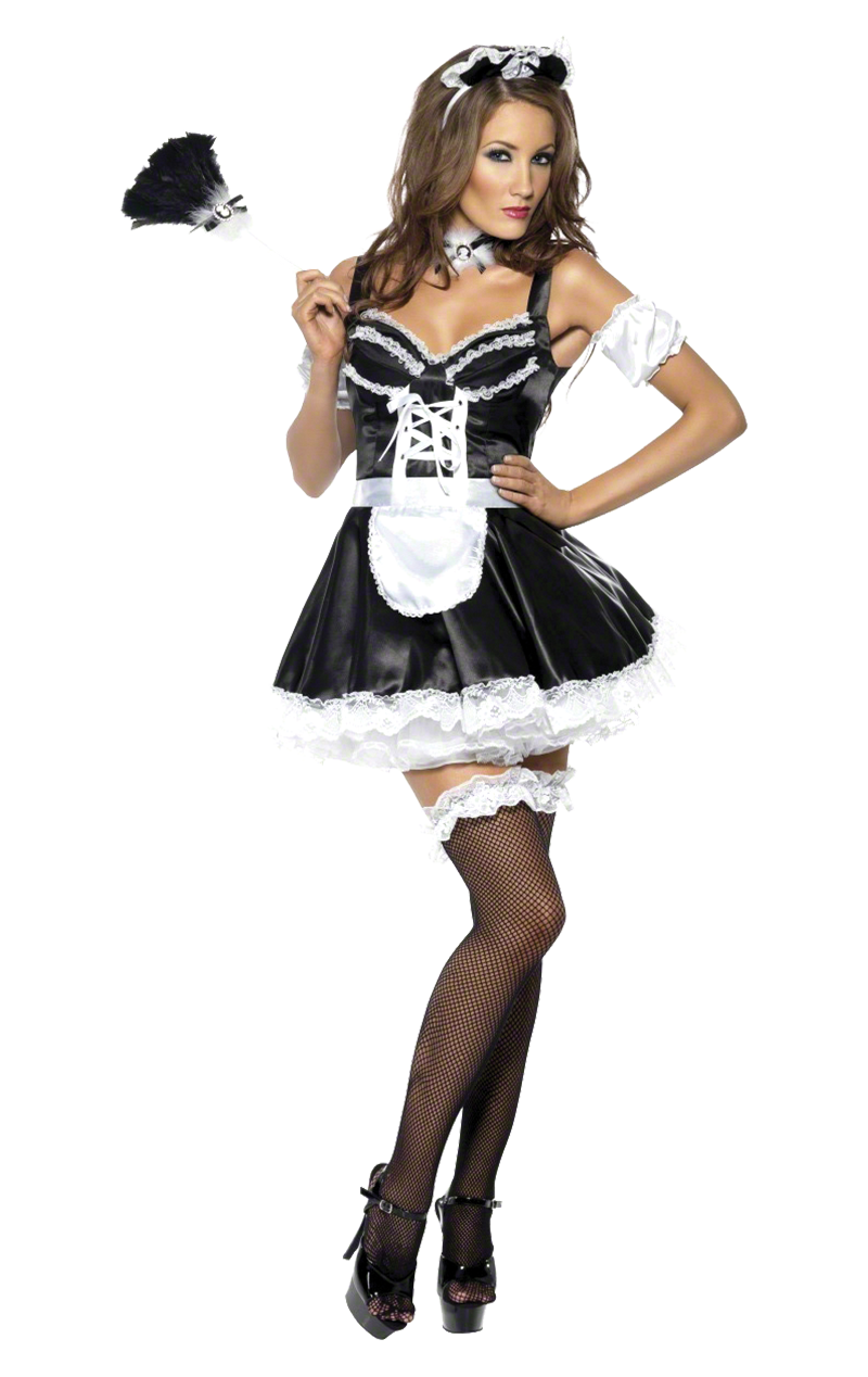 Fever Flirty French Maid Costume