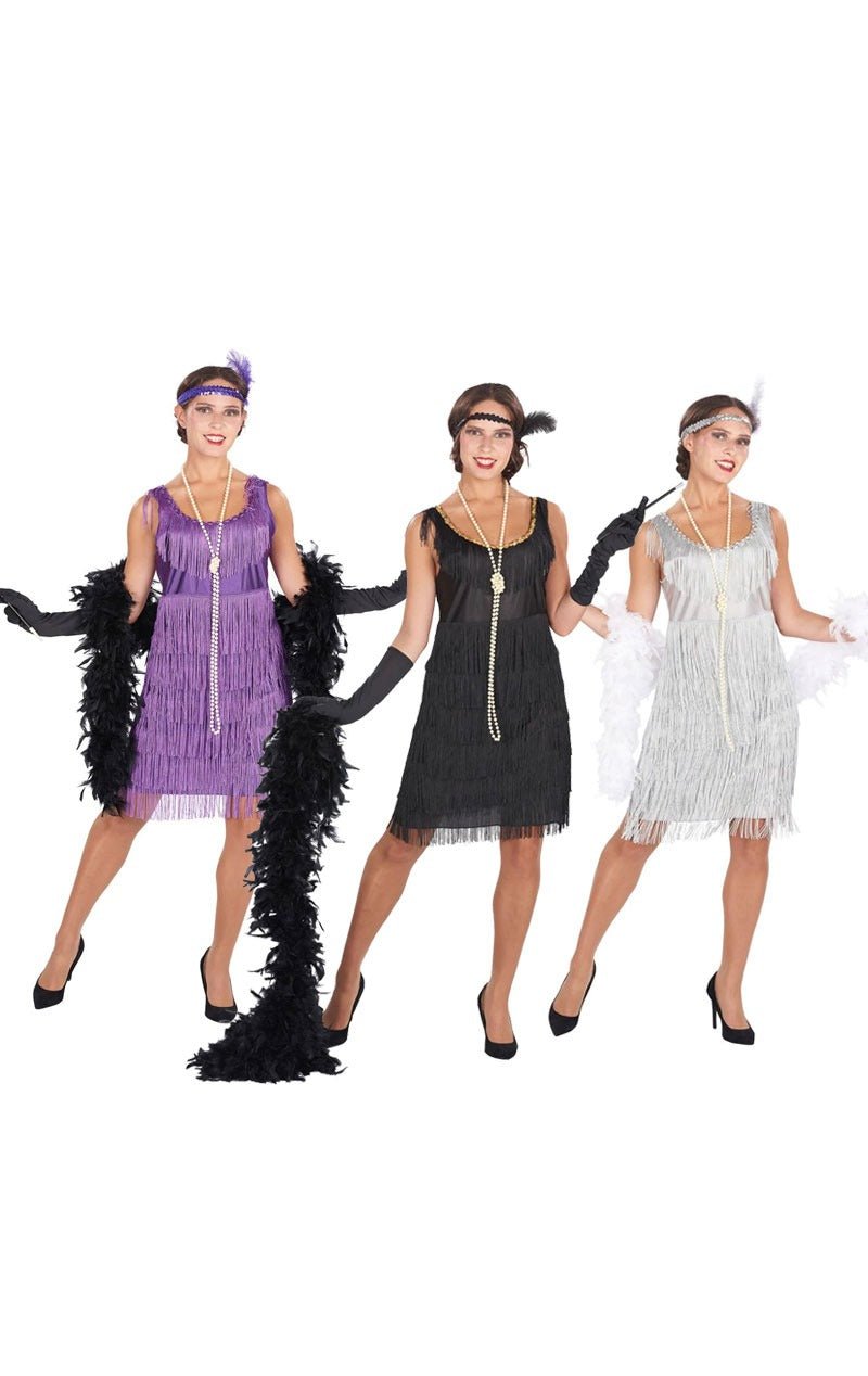 1920s Flapper Girls Group Costume - Joke.co.uk