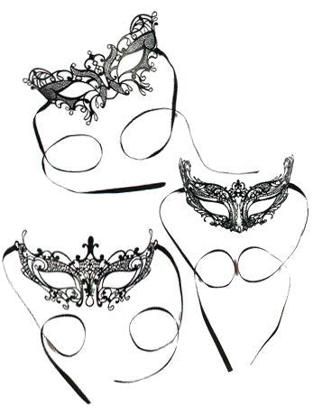 Black Lace Eye Mask - Joke.co.uk