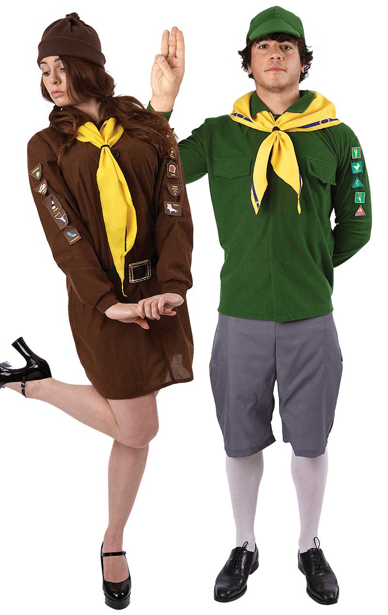 Brownie & Scout Couples Costume - Joke.co.uk