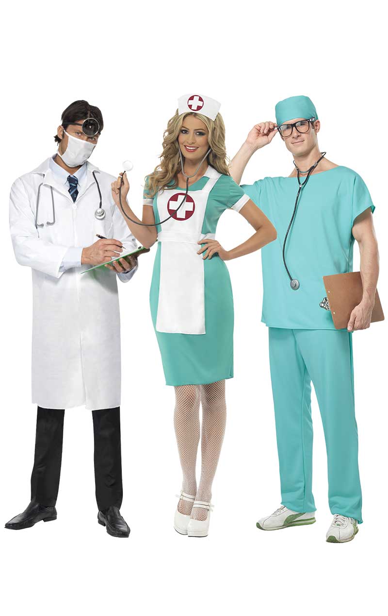 Doctors & Nurses Group Costume - Joke.co.uk