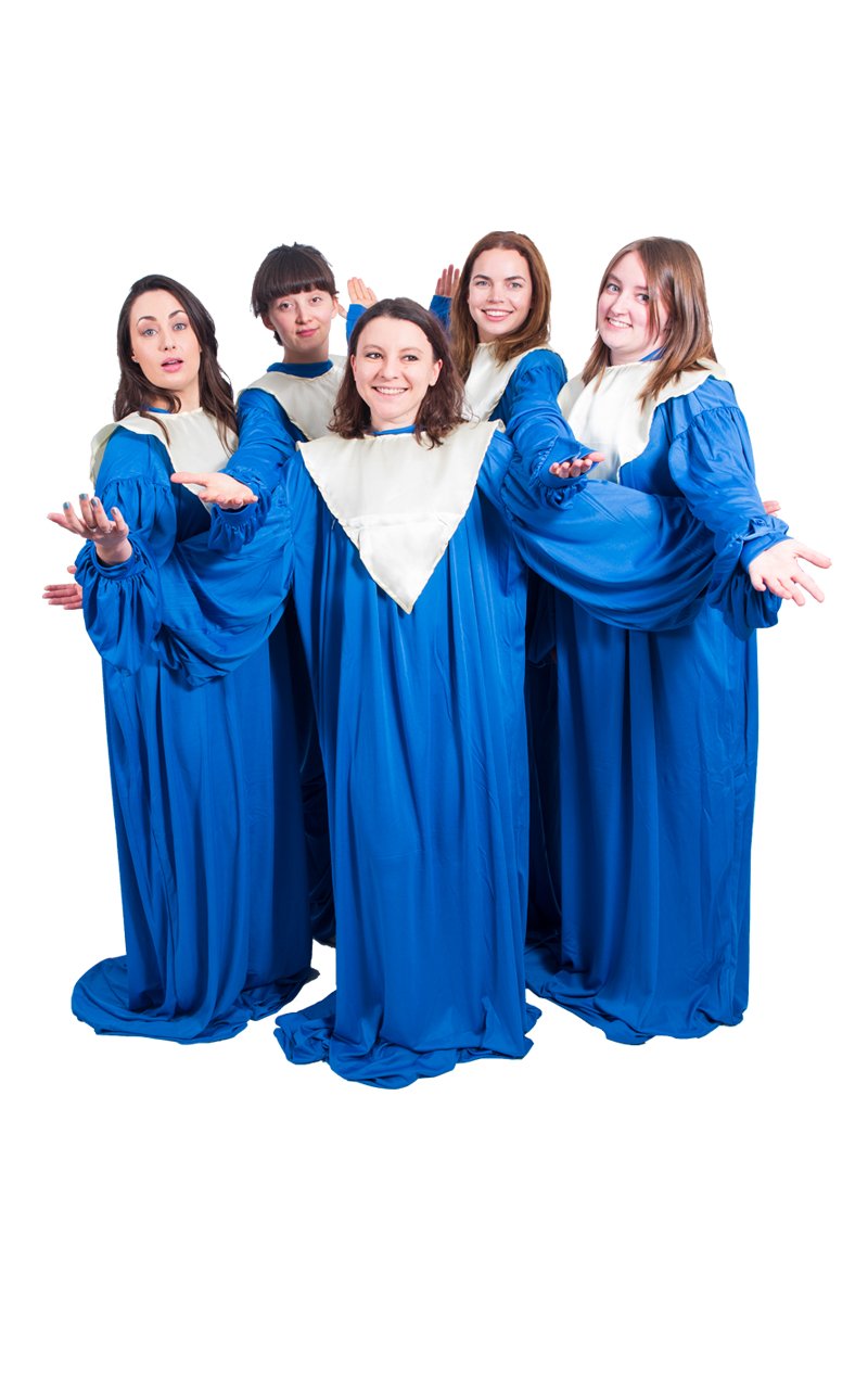 Gospel Choir Group Costume - Joke.co.uk