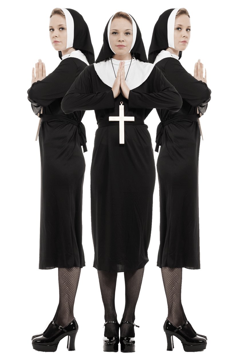 Nuns Group Costume - Joke.co.uk