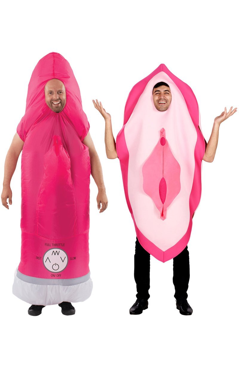 Self Pleasure Couples Costume - Joke.co.uk