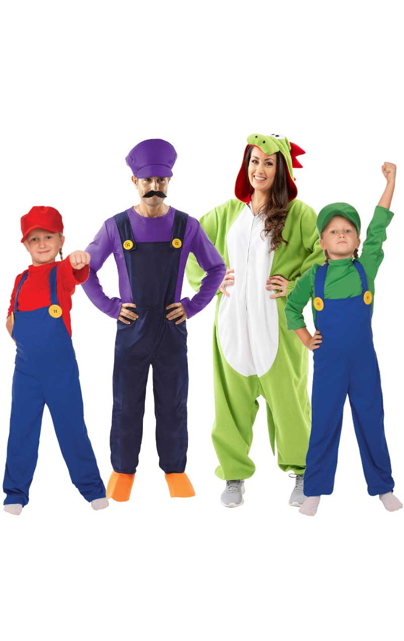 Video Game Heroes Group Costume - Joke.co.uk