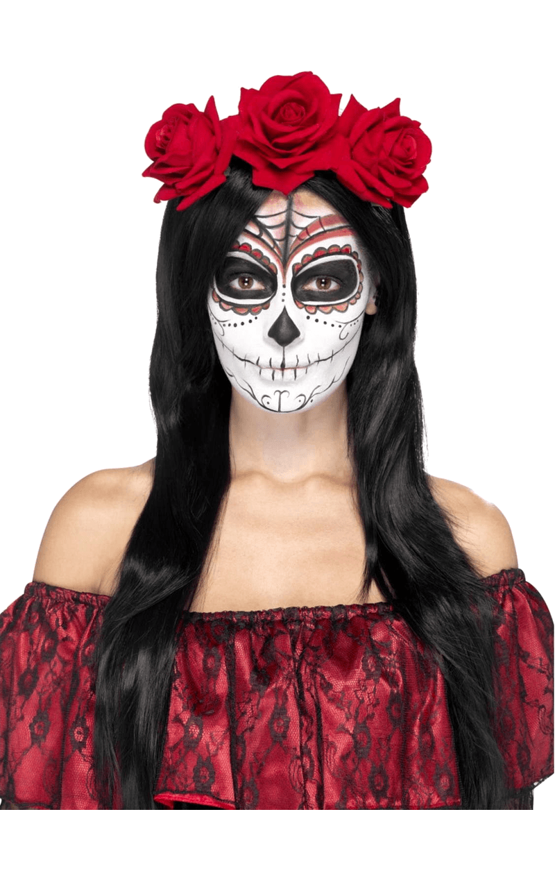 Day of the Dead Flower Headband