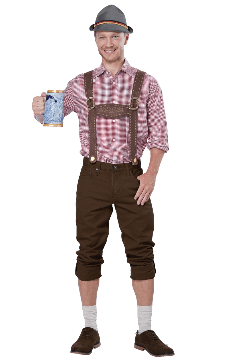 Adult German Lederhosen Accessory Kit