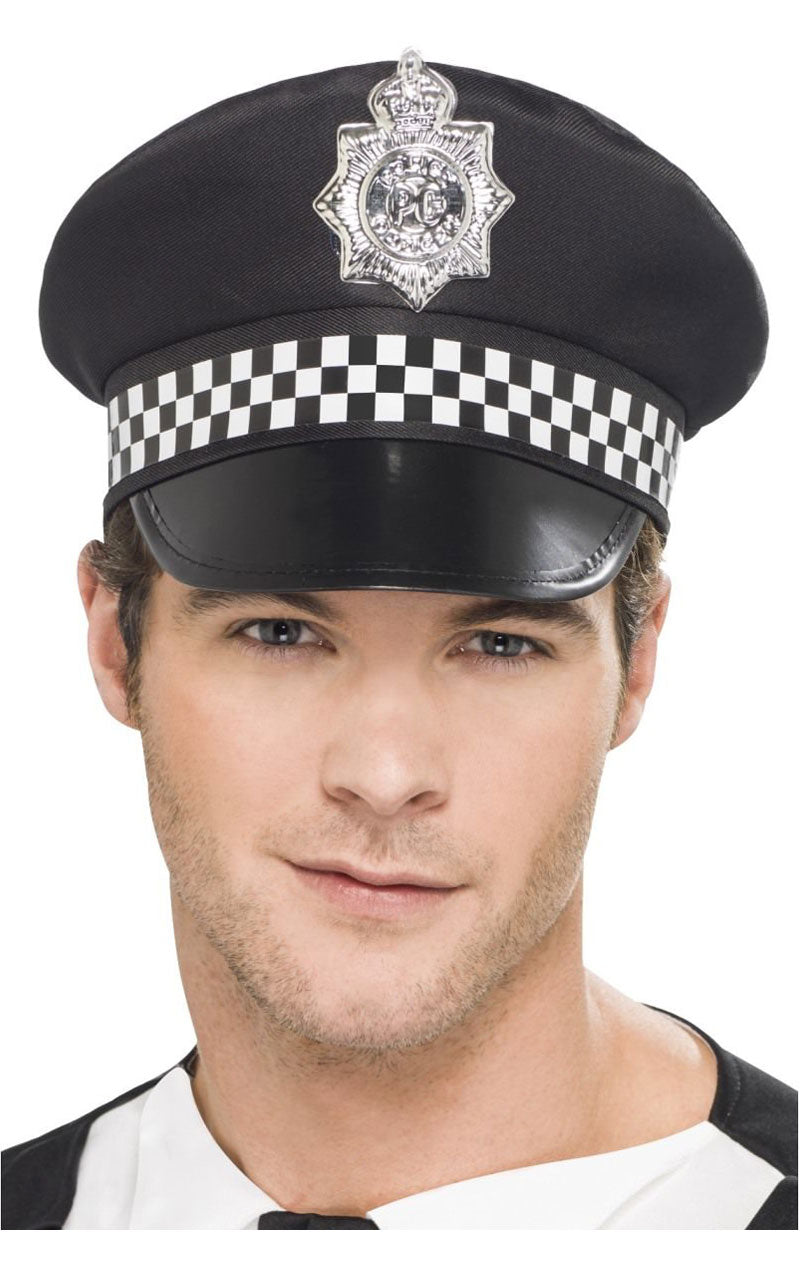 Policeman Panda Cap Accessory