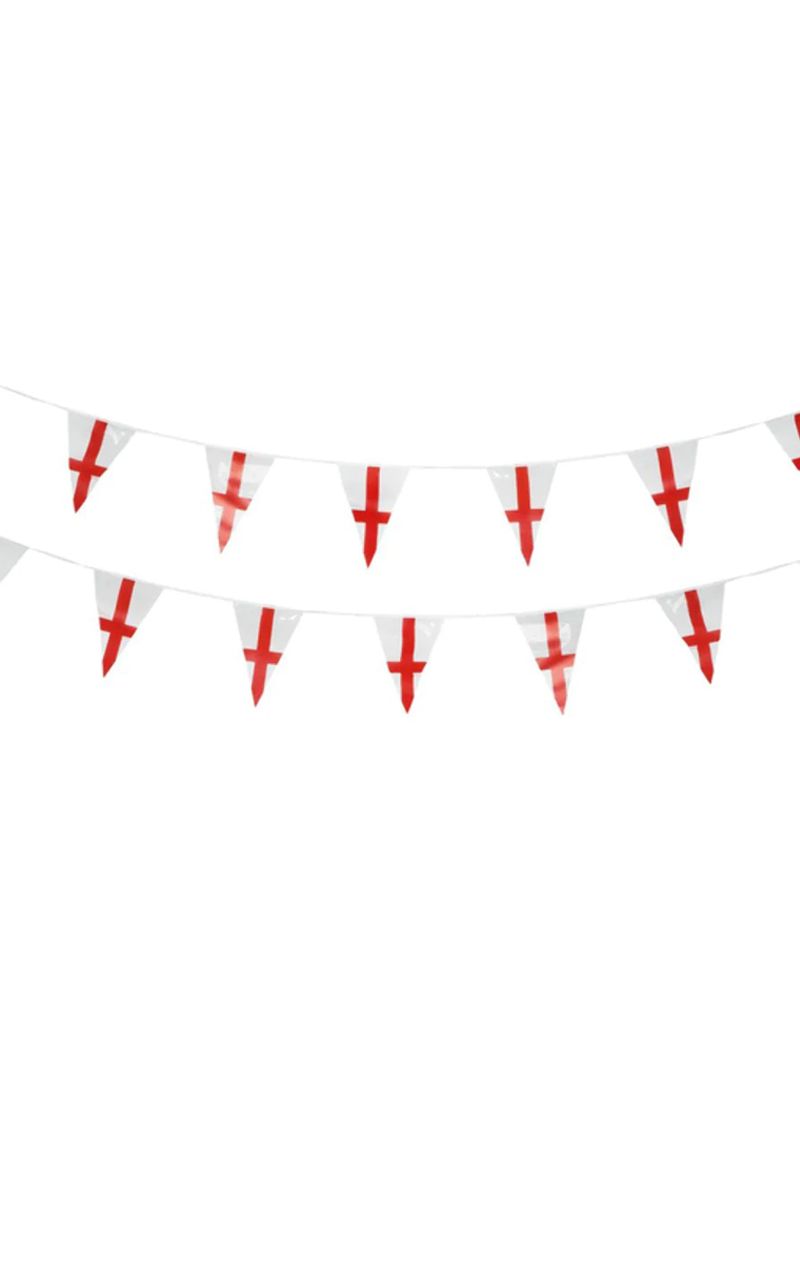 England Flag Triangle Bunting Decoration