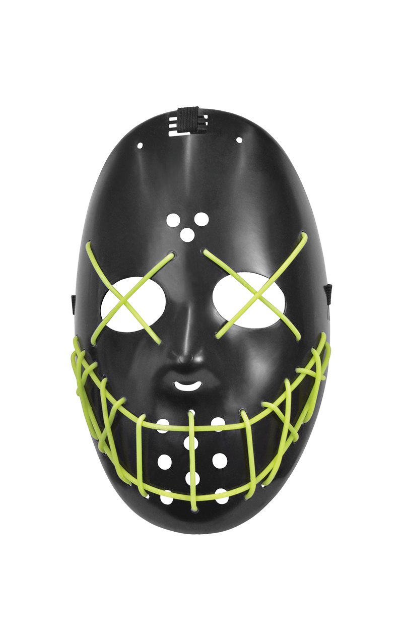 Anarchy Green Glow Purge Facepiece