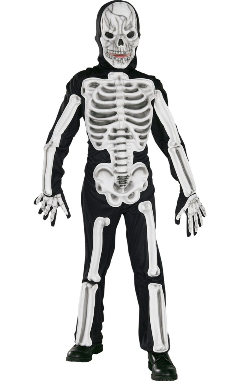 Child EVA Skeleton Costume