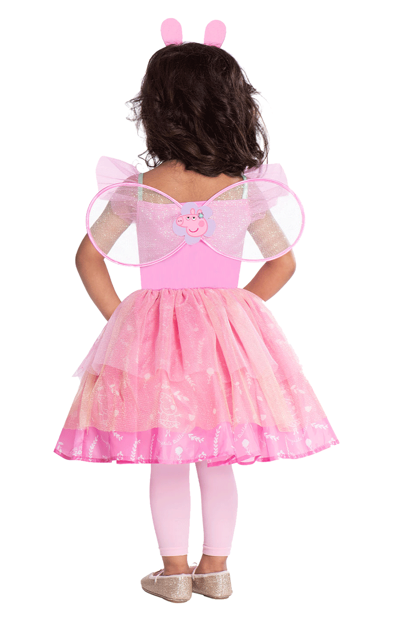 Girls Peppa Pig Fairy Dress