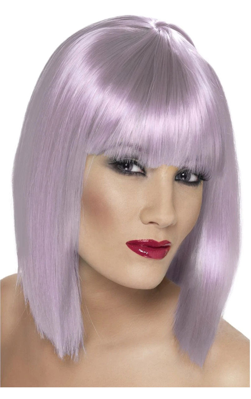 Lilac Glam Bob Wig