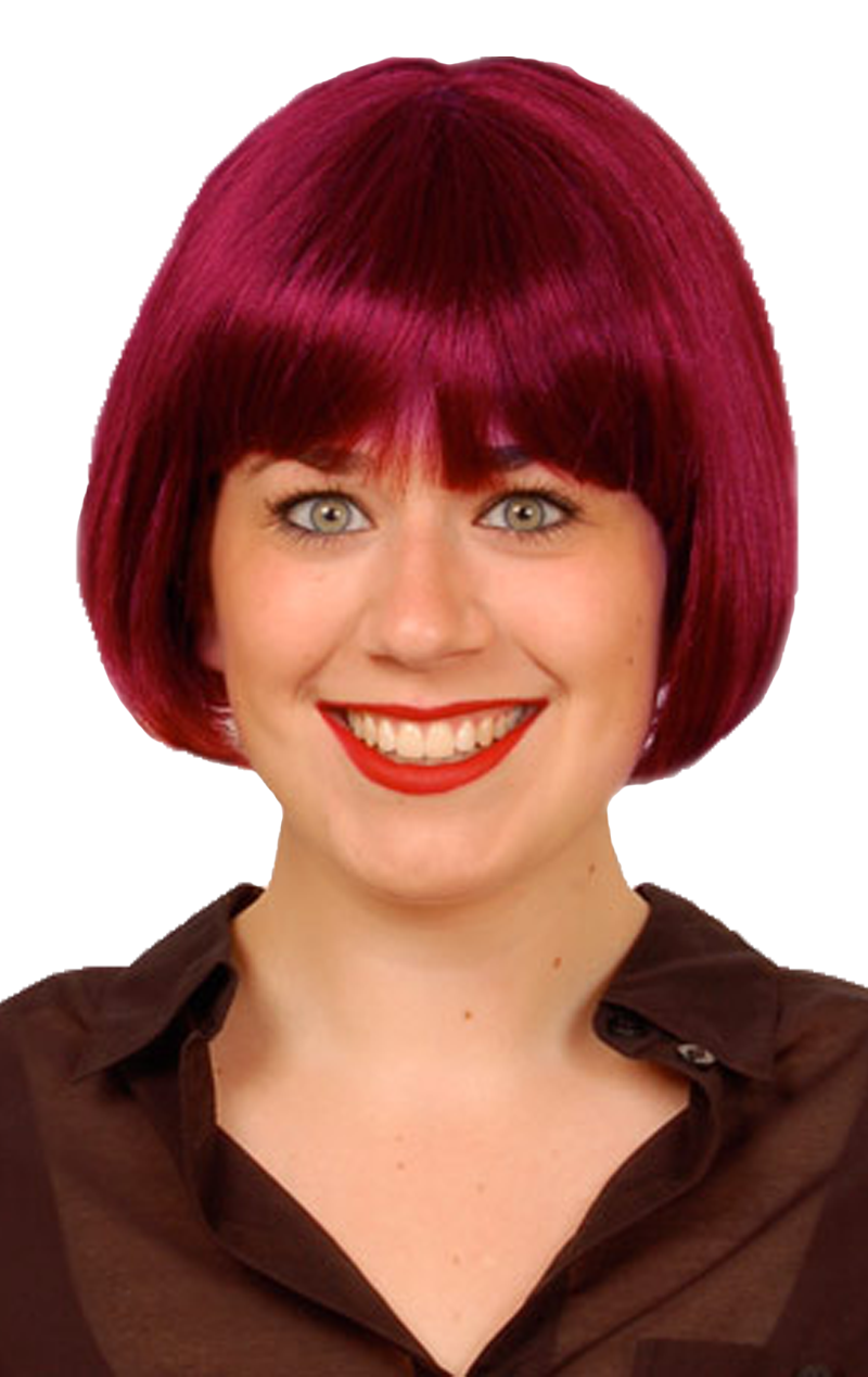 Burgundy Eve Wig