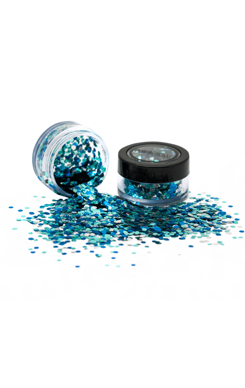 Chunky Blue Mix Bio Glitter