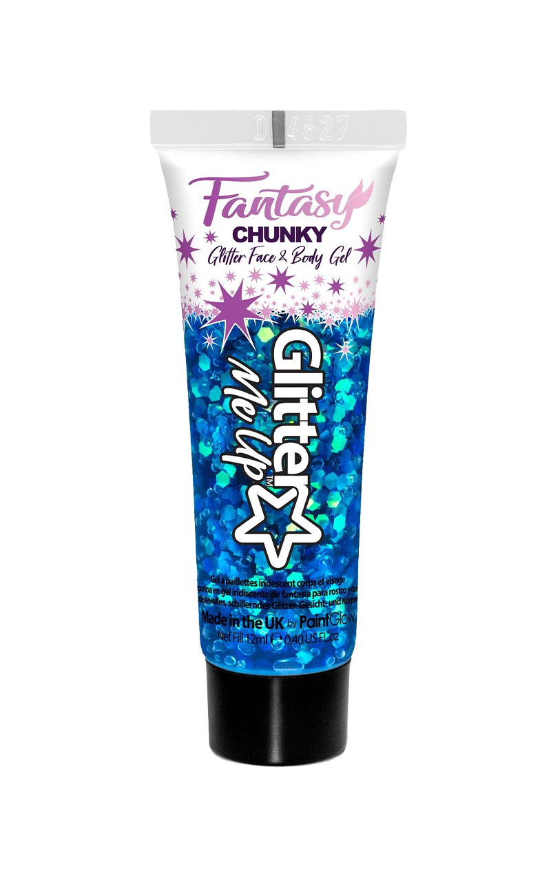 Blue Fantasy Chunky Glitter Gel