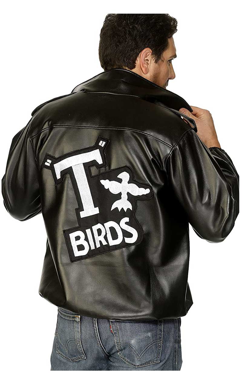 Mens Grease T Bird Jacket Costume