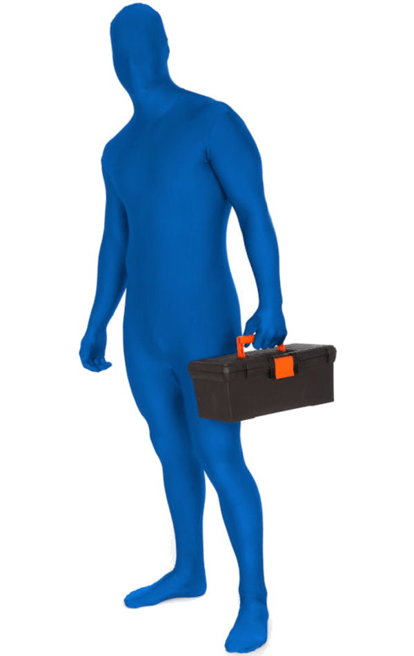 Blue Morphsuit