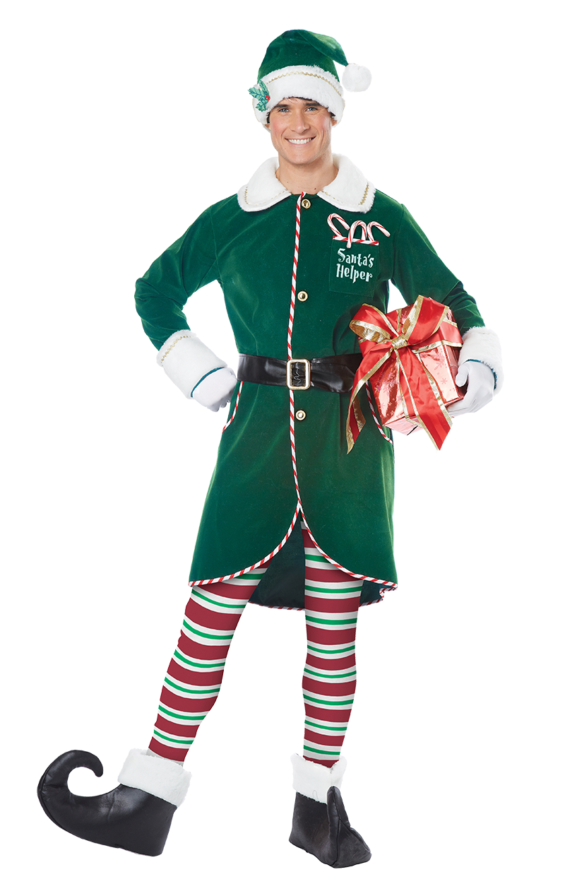 Mens Workshop Elf Costume