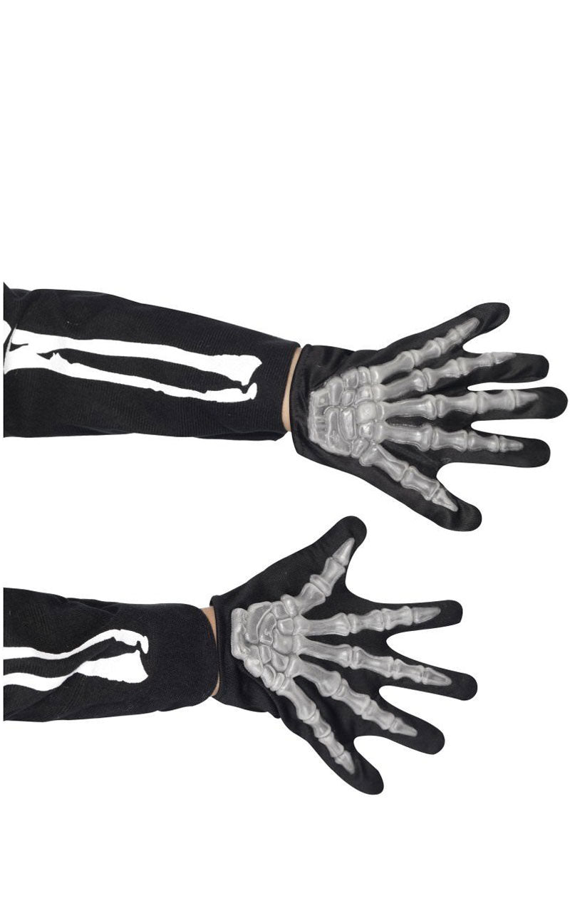 Child Glow in Dark Skeleton Gloves