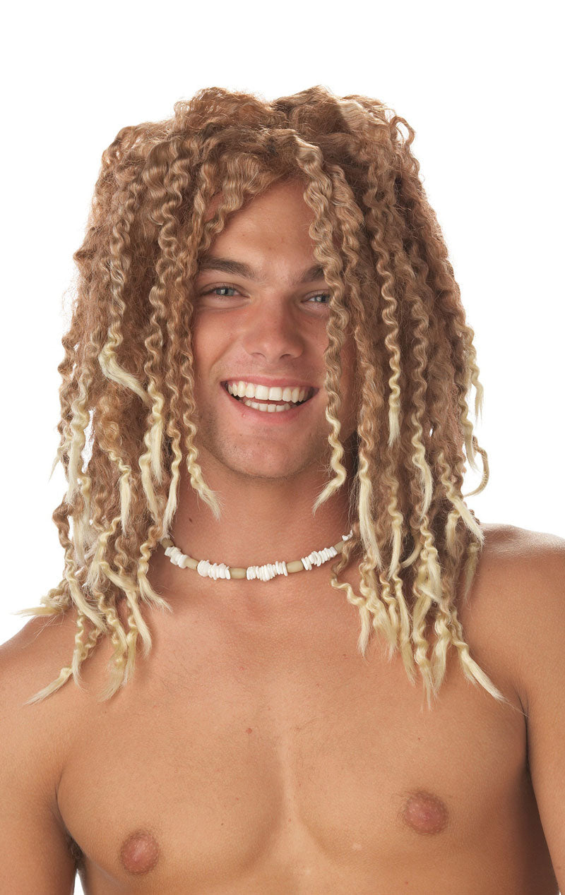 Beach Bum Blonde Wig