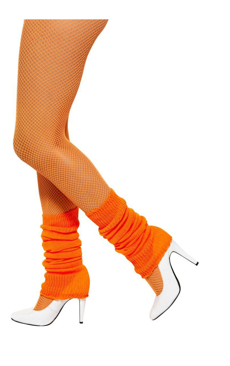 Orange Leg Warmers