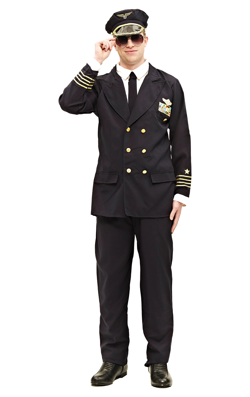 Adult Pilot Uniform Costume