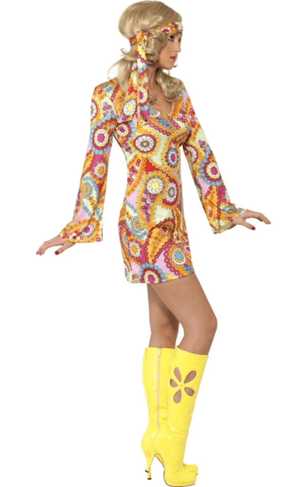 Adult 60s Hippie Costume