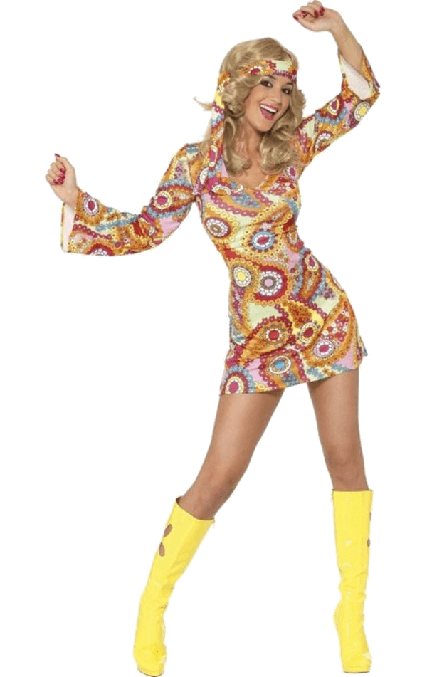 Adult 60s Hippie Costume