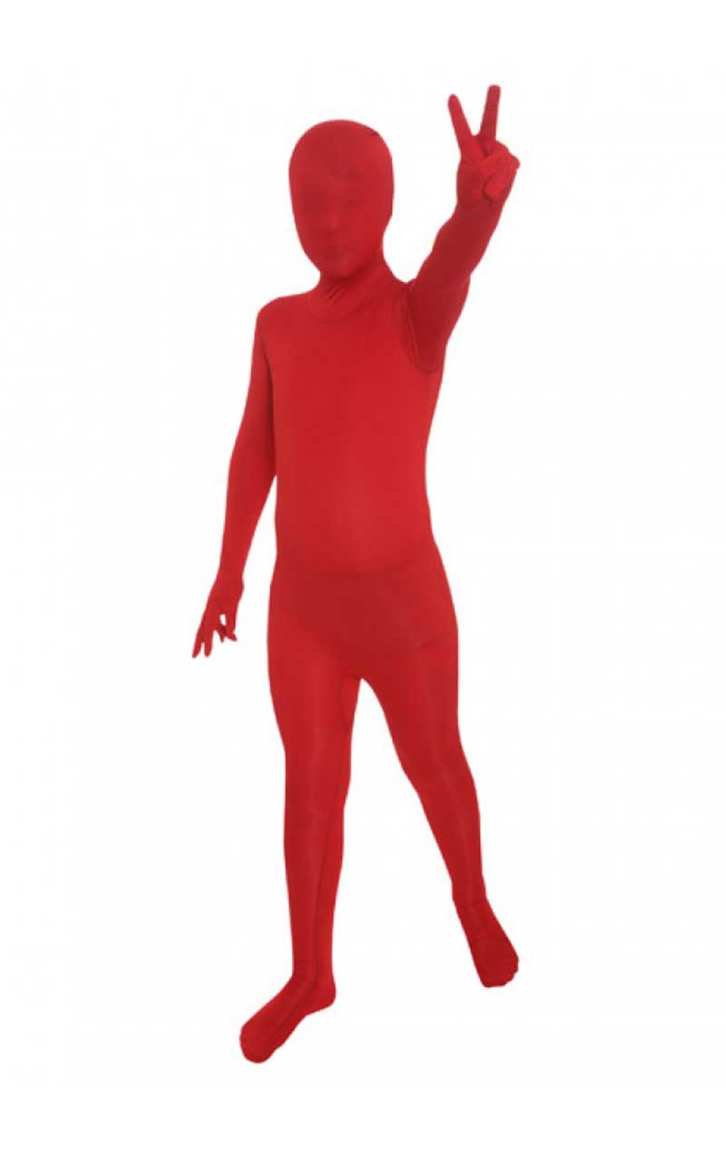 Child Red Morphsuit