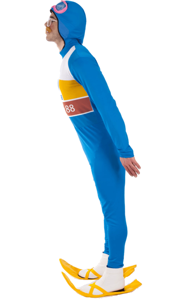 Mens 1980s Eddie the Eagle Costume