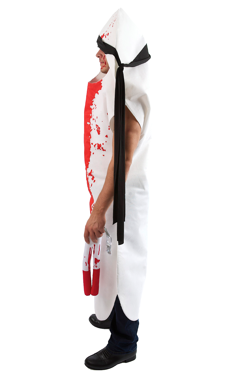 Mens Ninja Sanitary Towel Costume