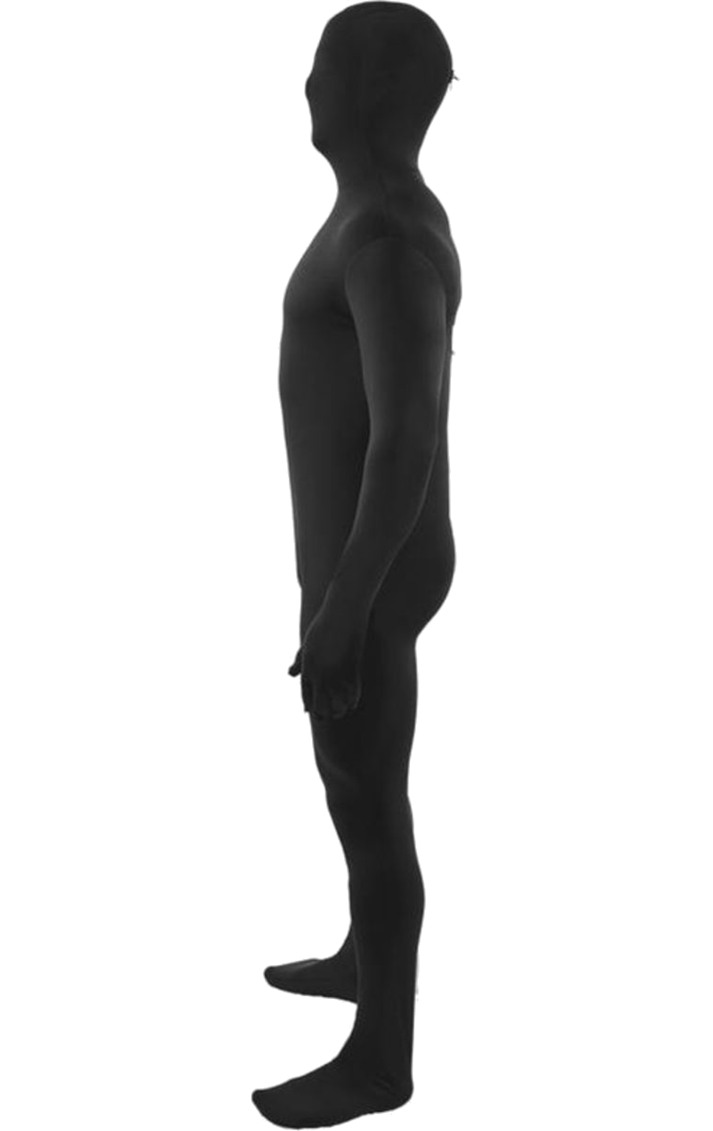 Mens Black Second Skin Suit