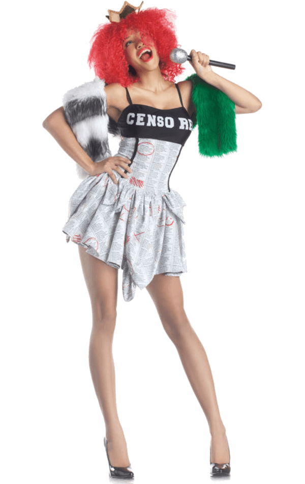 Censored Pop Superstar Costume