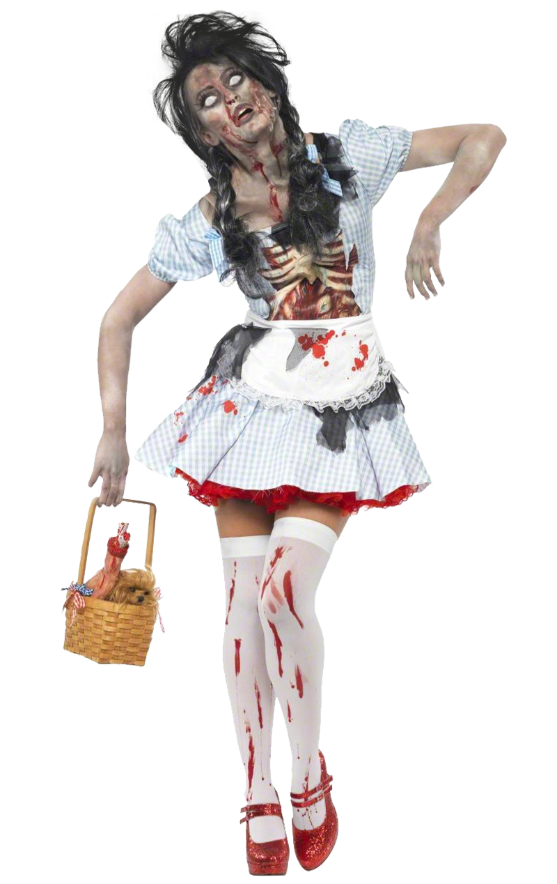 Womens Zombie Dorothy Costume