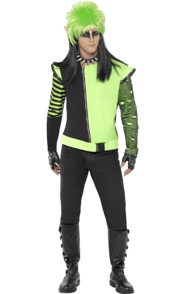 Mens Punk Ivy Elf Costume