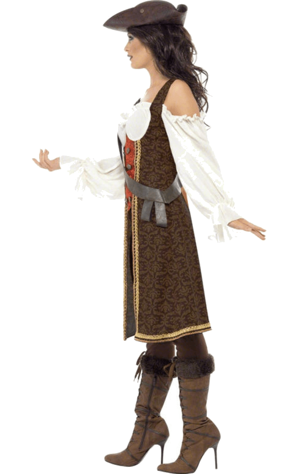 Ladies High Seas Pirate Wench Costume