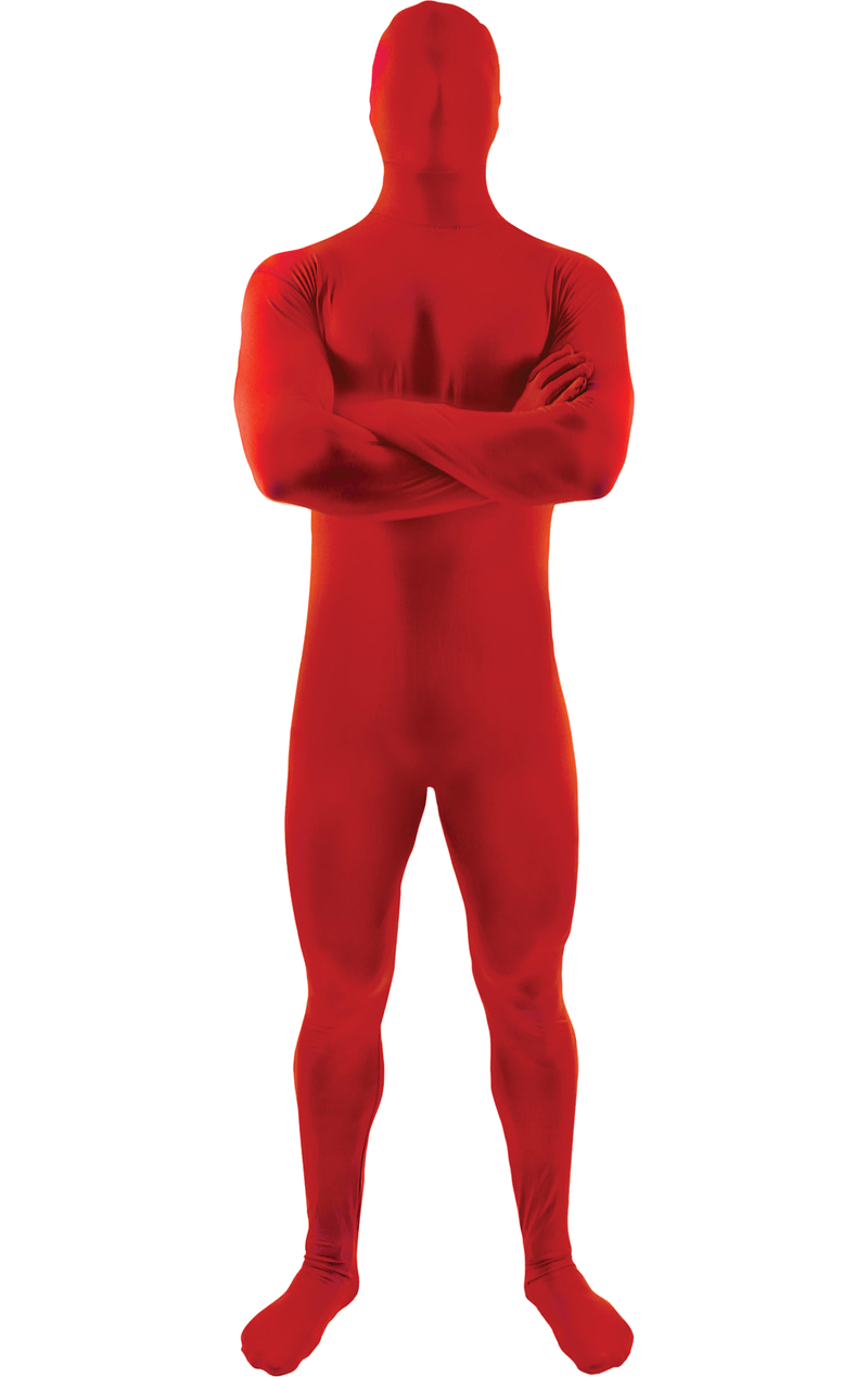 Adult Red Second Skin Suit