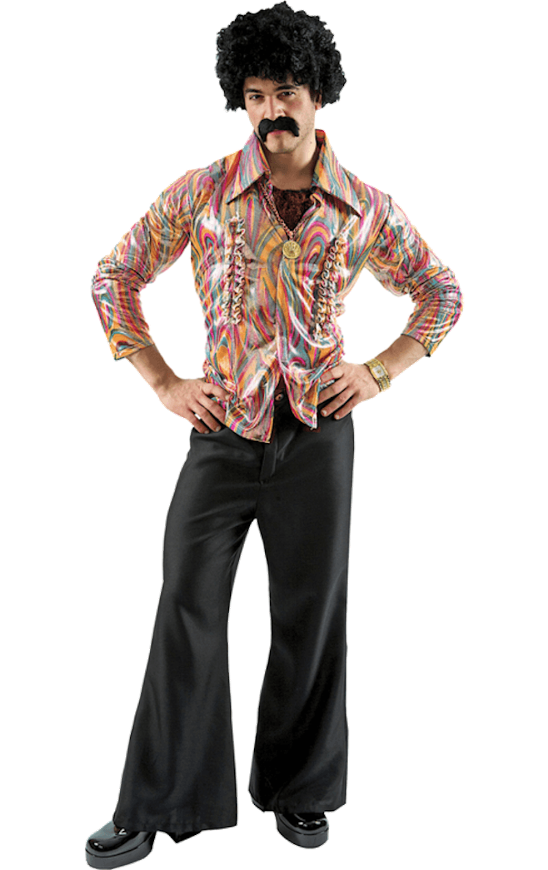 Mens Frill Disco Costume